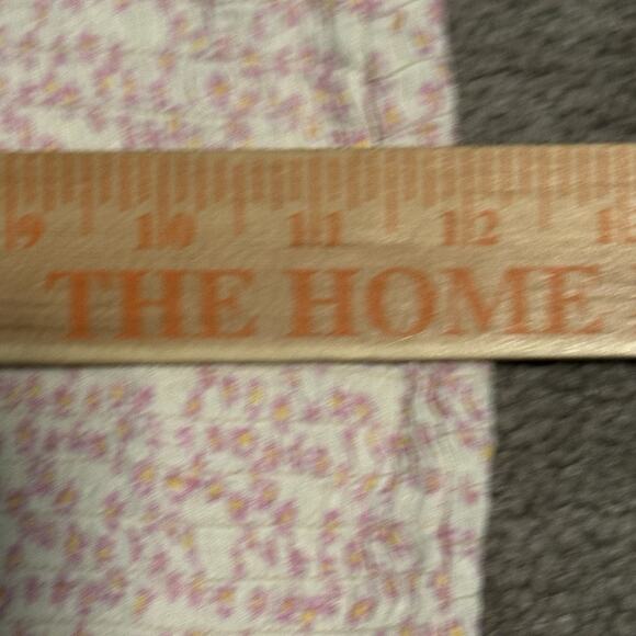 Area Stars XS Amalia Dress Mini V-Neck Floral Calico Short Puff Sleeve Pink - Picture 9 of 10